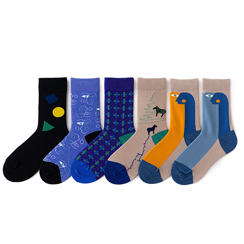 Unisex Baumwolle Cartoon Crew Socken Für Herbst Und Winter_voghion.com
