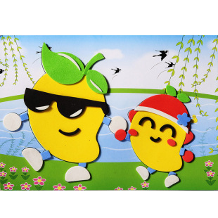 ��ͯEVA�ֹ��N�� ��������DIY���� �ֹ����w�N��ZHС̖�N��Ȥζ
