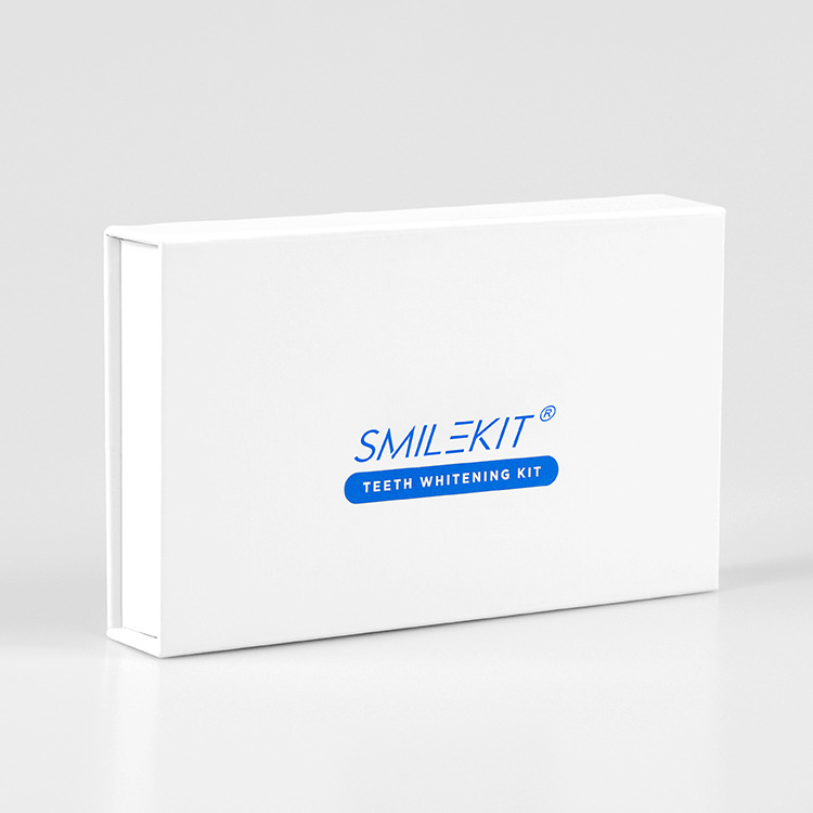 Smilekit adulto menta sabor dientes pluma suplemento dientes blanqueamiento traje