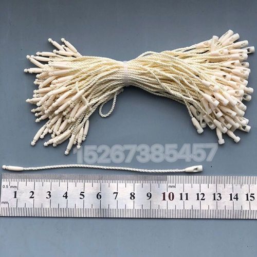 Bullet clothing tag lanyard clothing tag rope hanging grain tag rope cotton thread hanging tag rope
