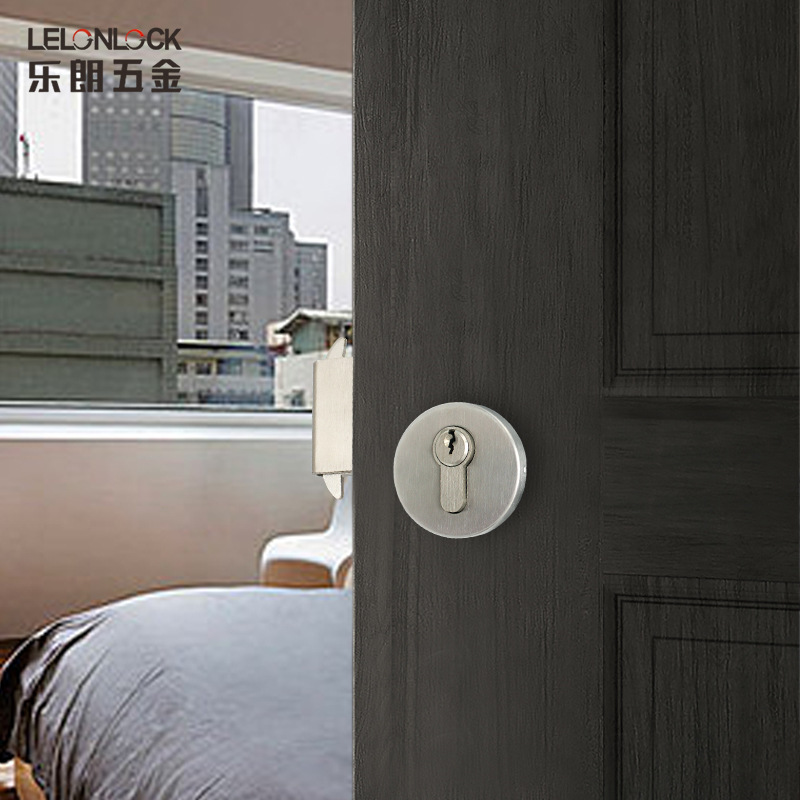 Lelang fábrica al por mayor estándar europeo 40 doble gancho cerradura balcón cocina corredera engrosada deflector Acero inoxidable puerta corredera cerradura