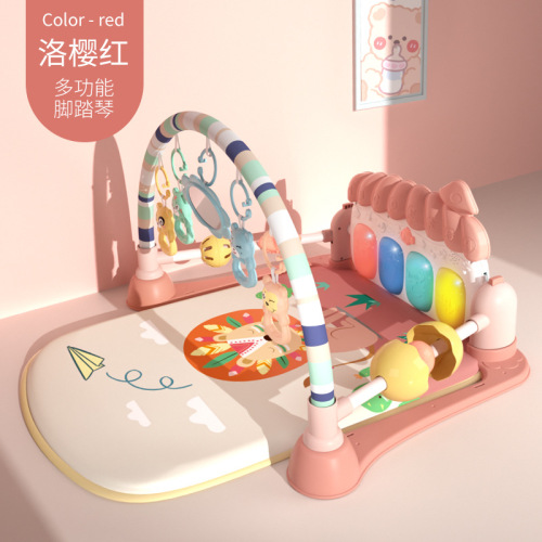 Pedal piano newborn baby toy fitness stand 0-1 year old baby 3-6-12 months educational early education boys and girls