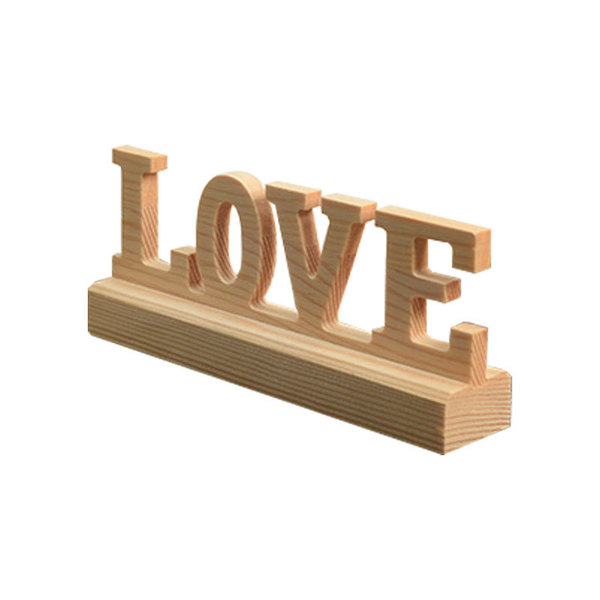 Wooden creative resin decor