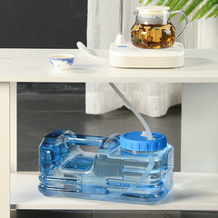 Flat rectangular low water bucket Gongfu tea brewing storage bucket coffee table tea set tea platform bucket packed mineral pure water drinking bucket