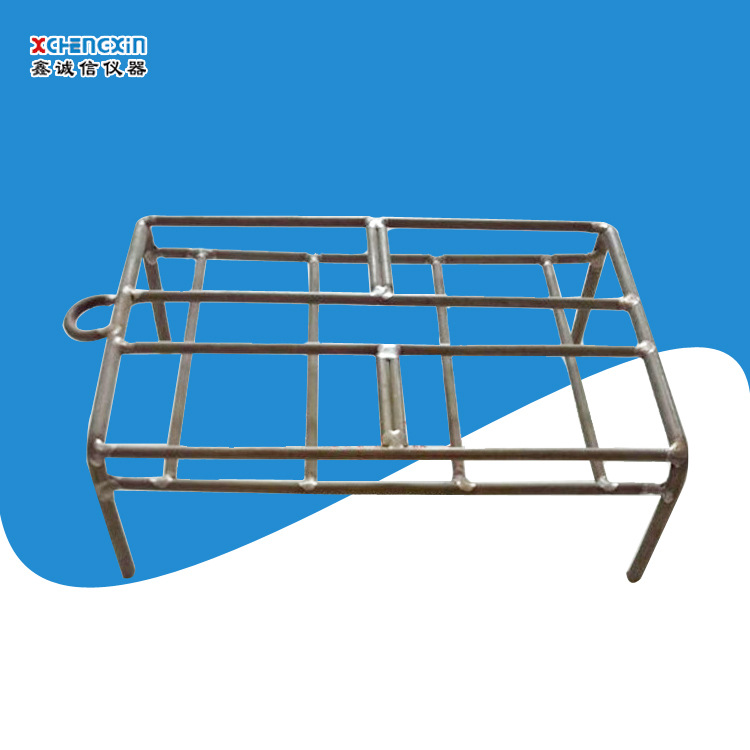 鑫诚信厂家制作马弗炉配件镍坩埚架灰皿架4孔6孔可定 做8孔10孔