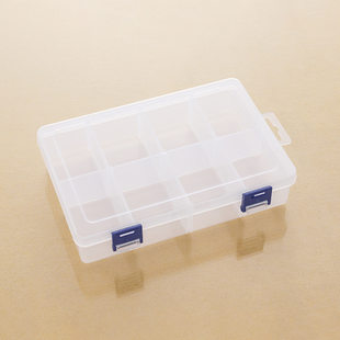 Big transparent detachable storage system, hair rope, accessories, storage box, 8 cells