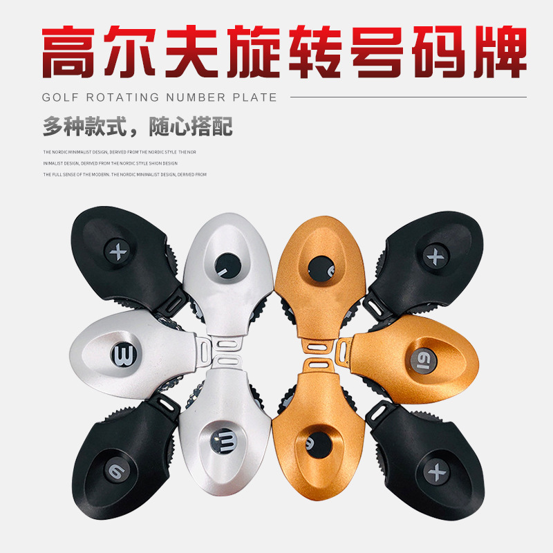 FUENTE Directo DE FÁBRICA DE Golf tarjeta giratoria de golf Dispositivo de puntuación accesorios de varilla de madera tarjeta giratoria se puede enviar en nombre