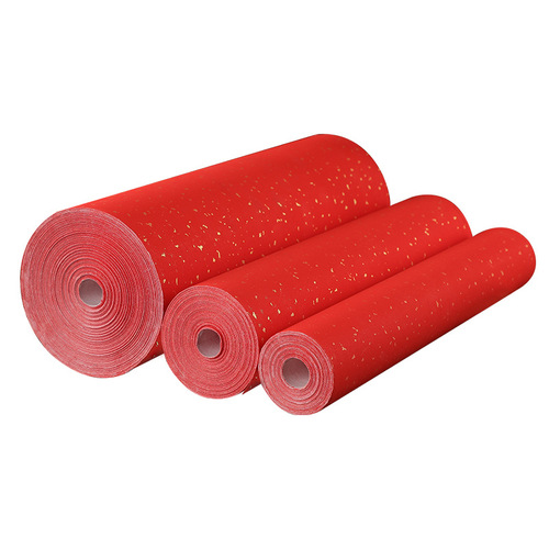 Long scroll red couplets wholesale Spring Festival housewarming supplies sprinkled with gold spring couplets paper dragon and phoenix and double fish red paper door couplets