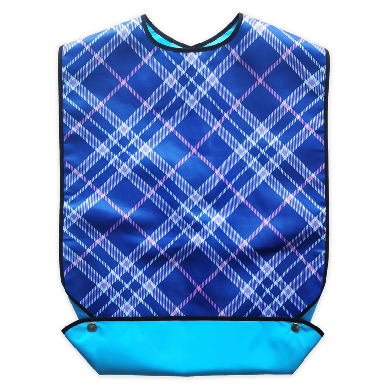 Babero babero de ancianos babero adulto babero de alimentos ancianos anti-fouling fabricante a prueba de fugas en stock suministro de logotipo imprimible