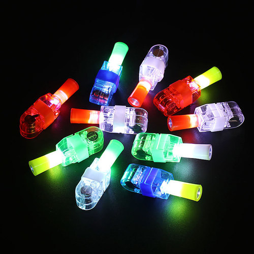 Cartoon Finger Projector Lamp Finger Lamp Ring Lamp LED Street Stall Best Selling Supply Children's Luminous Toys