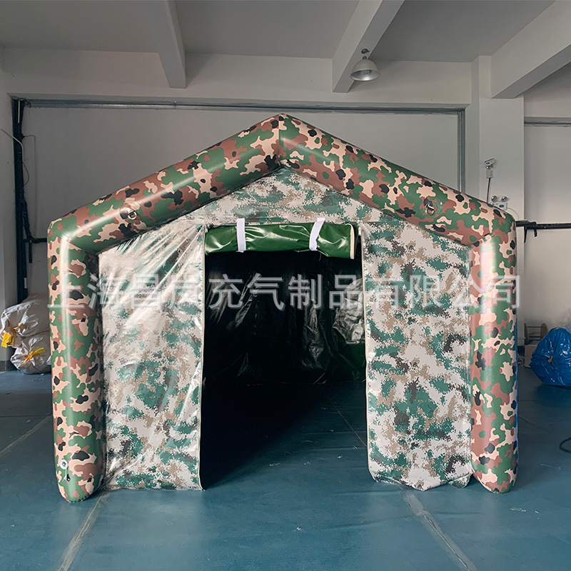 厂家制做闭气框架迷彩帐篷 户外野战训练露营帐篷 防雨指挥帐篷