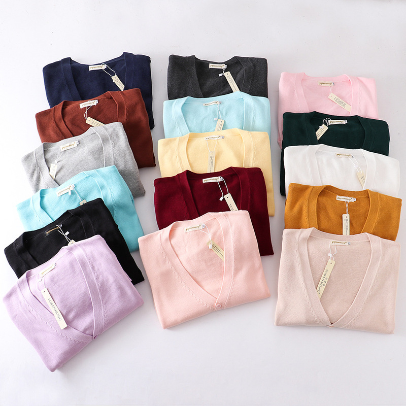 Wholesale Japanese Jk Uniform Cardigan Knitwear Student Knitwear Cardigan School Uniform Soft Super Cute