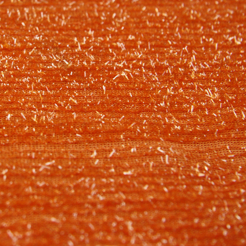 批发短葱玻璃布全涤面料 服装家纺工艺品布料 圣诞金银丝玩具用布