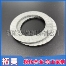 DIN25201达克罗防松垫双叠自锁安全垫圈防滑防震垫片组合垫圈