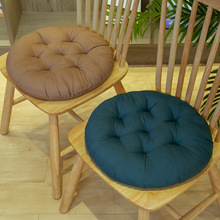 亚马逊 圆形坐垫椅子椅垫 加厚蒲团方形椅子垫冬天家用餐椅垫学生