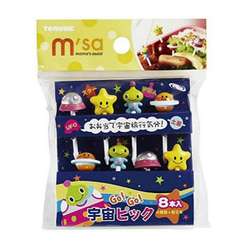 Japanese msa set food resin children's cartoon cute animal Anpanman fruit fork decorative fork