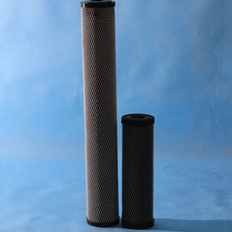 Factory direct supply of high-efficiency white mesh yellow mesh electroplated circuit board 10-inch wet formed carbon fiber activated carbon filter element