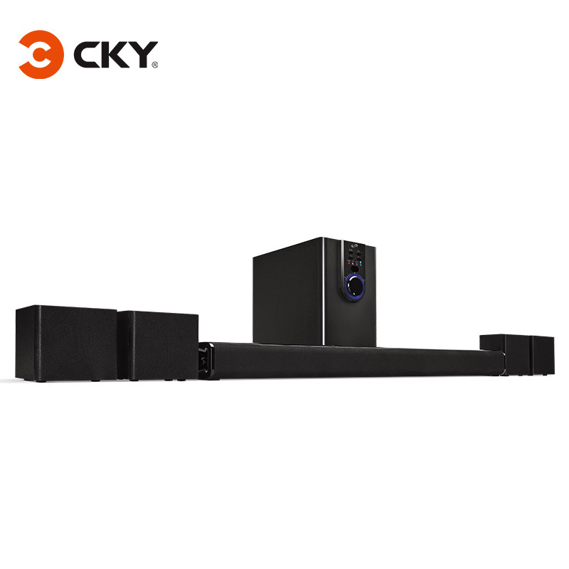 New 5.1 channel home theater system Bluetooth wireless subwoofer 3D surround sound heater audio combination suit