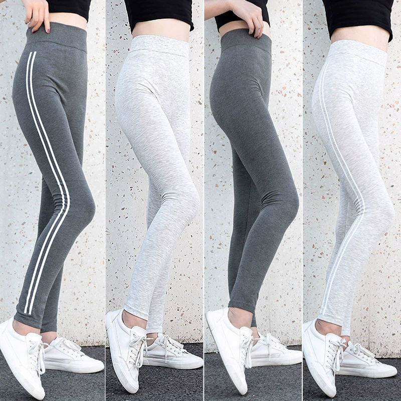 Весенний и осенний модал очень толстый плюс леггинсы большого размера 200 фунтов эластичные девятиукороченные брюки