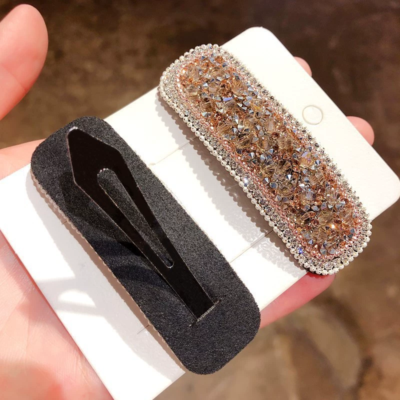 Заколка Hairgrip, фирменные bangs, шпильки для волос, аксессуар для волос, платиновая инкрустация