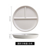 One person eats ceramic split plate snack plates online red ins