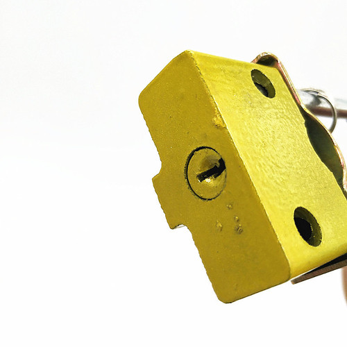 Bicycle U-shaped lock extended padlock fixed bicycle old-fashioned bicycle mortise lock U-shaped lock box cabinet iron lock chain lock