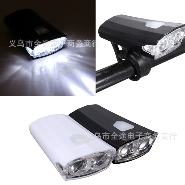 Зазор Велосипедная фара USB Зарядка 2251 Сильный свет Ночная фара для верховой езды Черно-белое освещение Фара для верховой езды
