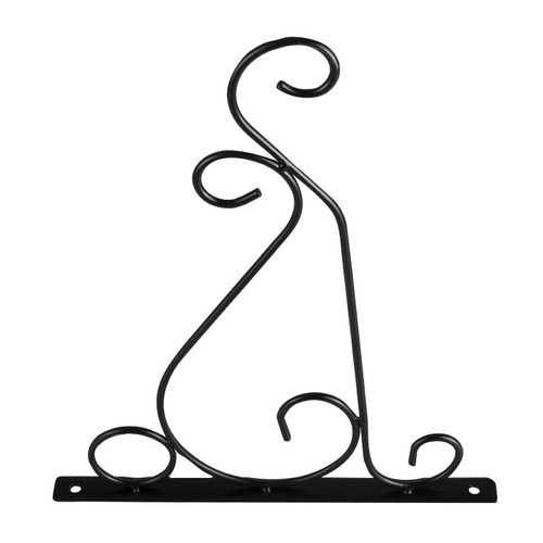 Jingmao wall hanging basket iron wall hanging plant bracket decorative flower pot hook for bird feeder lantern wind chime