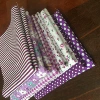 Purple 25*25cm 7 pieces