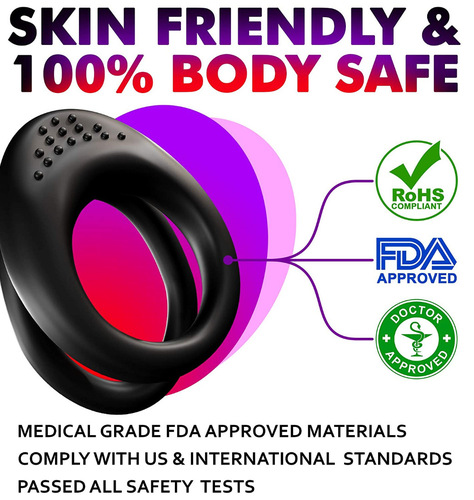 Cross-border male silicone vibration lock-up ring condom wearable couple resonance penis ring vibrator novelty