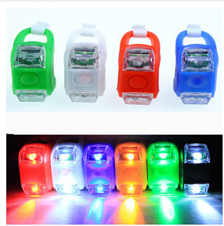 Bicycle Cycling Equipment Accessories Sixth Generation Frog Light Silicone Light Mountain Bike Led Tail Light Opp Installation