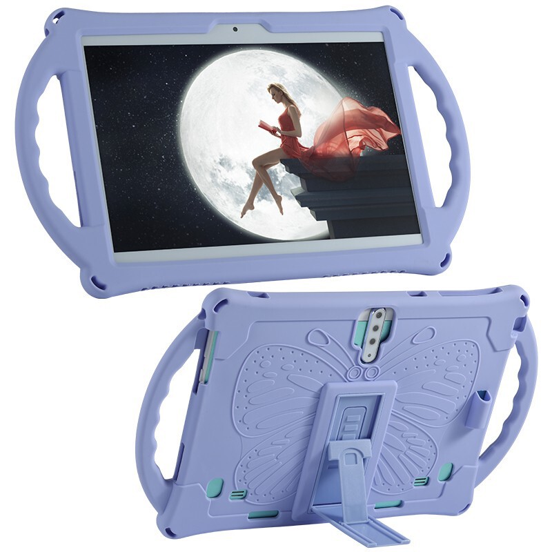 Handle silicone sleeve universal 10.1 inch 12 inch 14 Android learning machine student tablet computer anti-fall shell soft sleeve Handle silicone sleeve universal 10.1 inch 12 inch 14 Android learning machine student tablet computer anti-fall shell soft sleeve