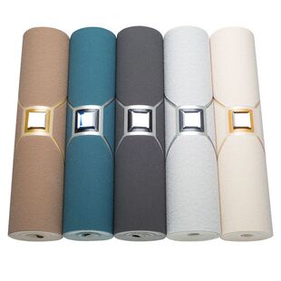 2020 new brick deerskin velvet wallpaper TV background wall living room simple diamond atmosphere wallpaper soft bag