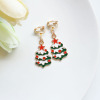 Cute earrings, fresh children's short ear clips, simple and elegant design, no pierced ears, internet celebrity