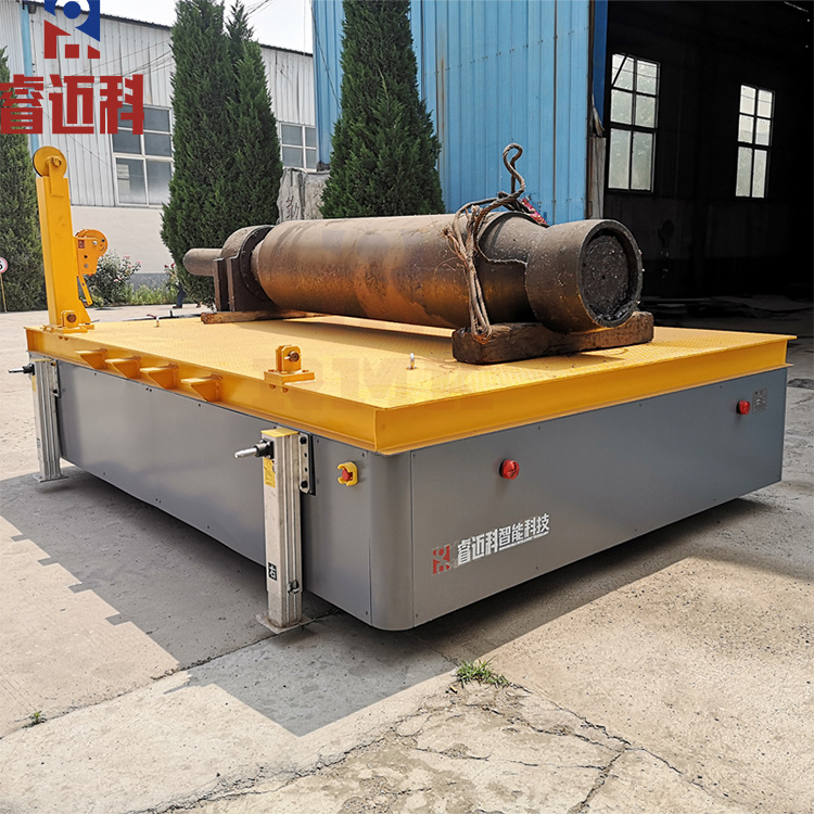 远程遥控平车 工厂模具搬运工具无轨道平车 重载胶轮平板车