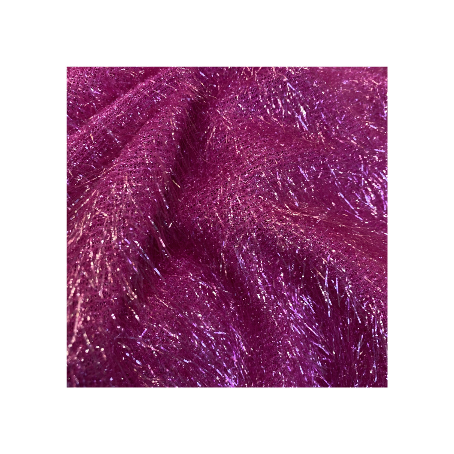 Filamento de sequela larga en stock filamento de sequela de vello de goma brillante aguja de filamento de vello de embalaje artesanía juguetes tela de peluche