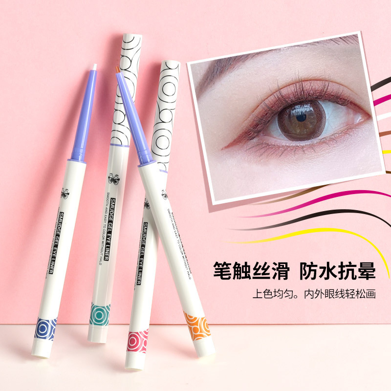 New Li pupil eyeliner glue pen color eyeliner non-blooming beginner eyeliner anti-sweat factory wholesale