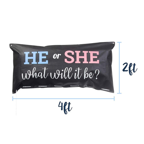 Amazon gender reveal balloon bag boy or girl