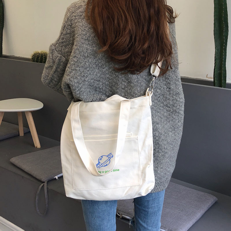 帆布袋 广州厂家logo 学生党购物袋 环保袋 来图