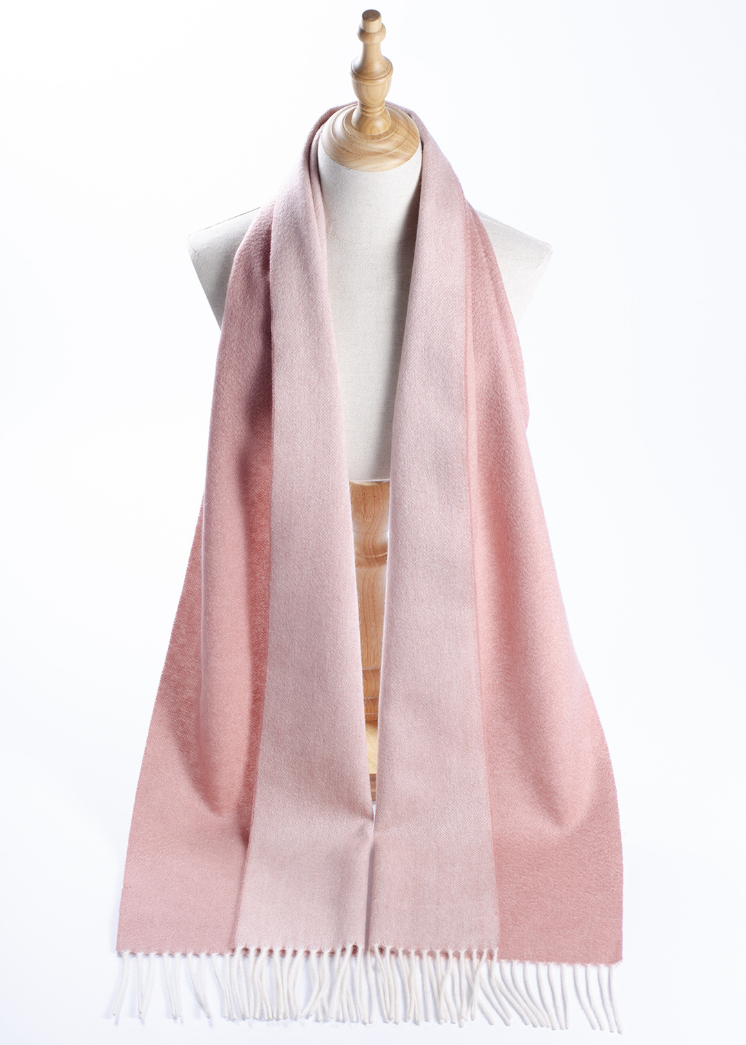 Inner Mongolia fábrica al por mayor de cachemira pura 30 bufanda ancha de dos colores falso de doble cara 35 de ancho hombres y mujeres de otoño e invierno de espesor medio