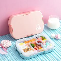 INS Internet celebrity children's lunch box microwave student lunch box plastic compartment Amazon lunch box lunch box