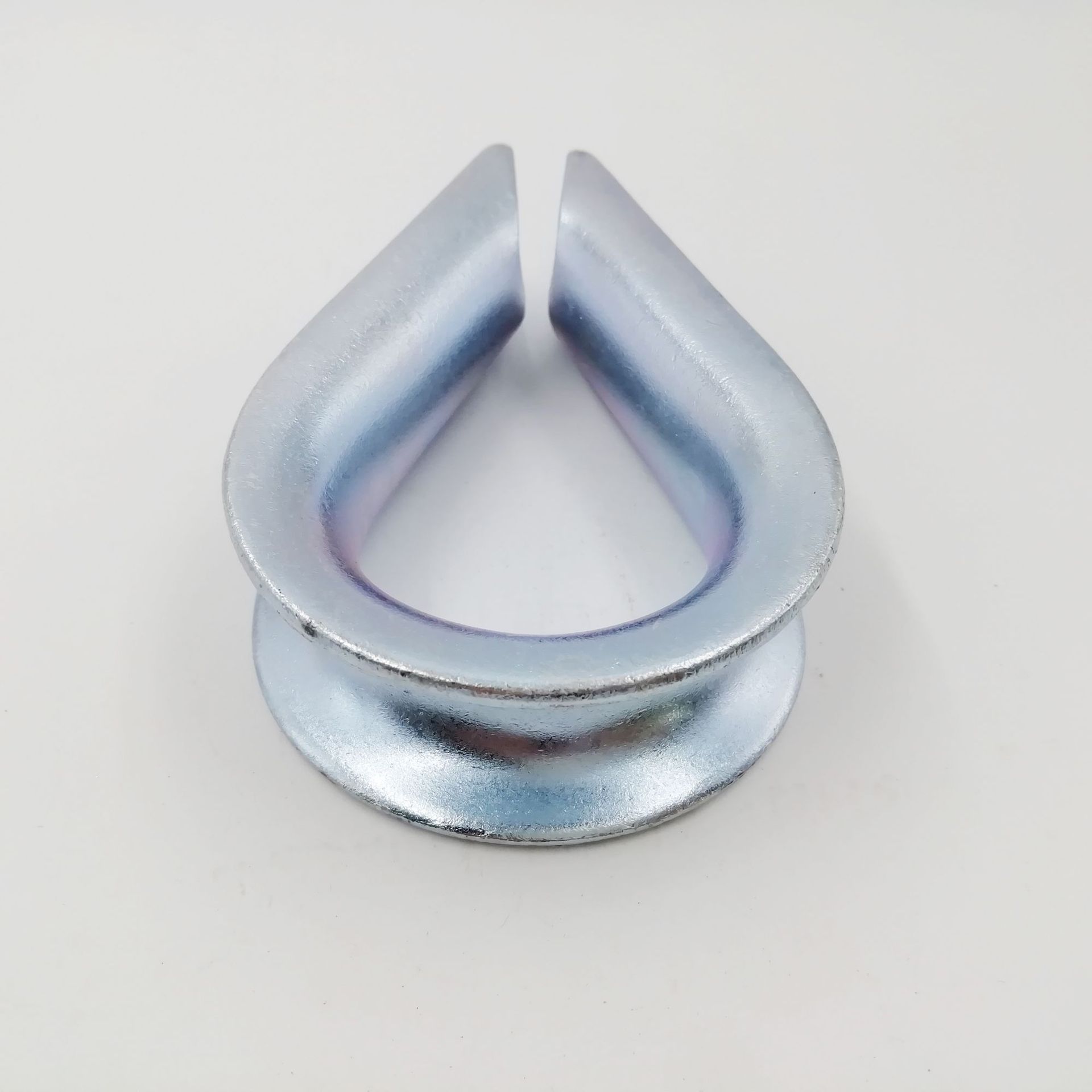 德式钢丝绳DIN 6899B套环重型套环鸡心轻型圆环索具强力坚固