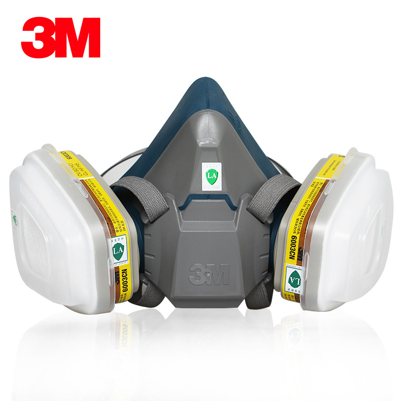3m6502 con 6003 máscara anti-virus fundición industrial laboratorio químico anti-ácido y álcali gas olor máscara