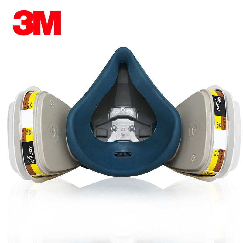 3m6502 con 6003 máscara anti-virus fundición industrial laboratorio químico anti-ácido y álcali gas olor máscara