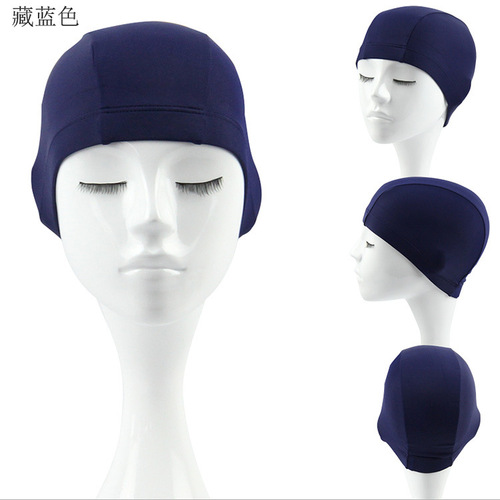 Wholesale Fashion Swim Caps for Men, Women, and Children - Solid Color, Comfortable, Breathable, High Elasticity, Multiple Color Options