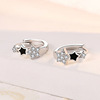 Earrings, accessory, Korean style, silver 925 sample