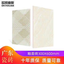 佛山卫生间瓷砖300x600 现代浴室釉面砖客厅防火防水厨卫墙砖