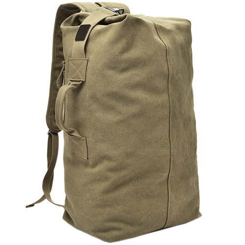 Fashionable large-capacity travel backpack men's backpack outdoor travel sports bag trendy canvas backpack for men