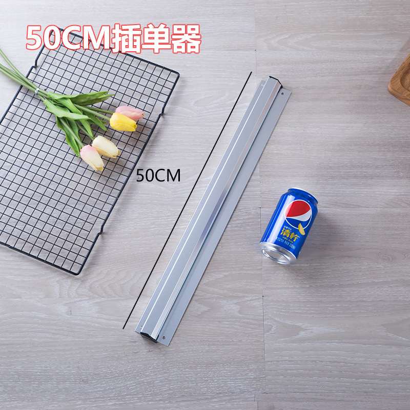 Titular de pedido engrosado titular de menú de cocina titular de documentos leche tienda de té hotel restaurante colgante orden tira para llevar titular de boleto pequeño