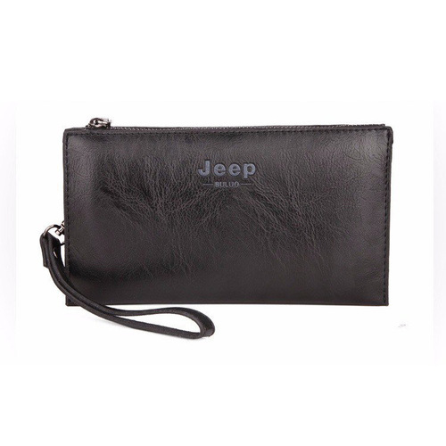 New men's clutch zipper bag Korean version business casual retro ultra-thin wallet wallet mobile phone bag ticket holder